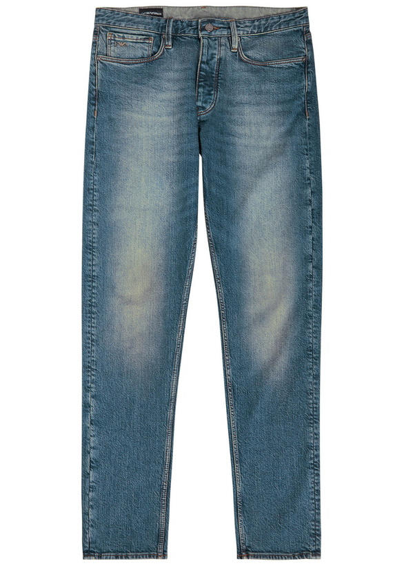 Photo: Emporio Armani Slim-leg Jeans Stone