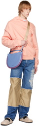JW Anderson Blue Bumper Moon Bag