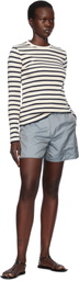 Jil Sander Blue Regular Fit Shorts
