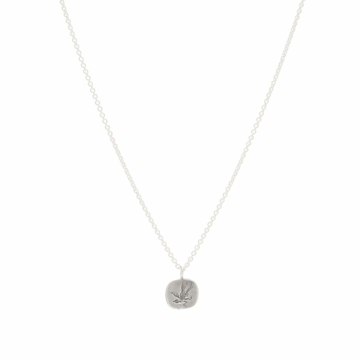Photo: Frederick Grove Blackbird Pendant Necklace in Silver 