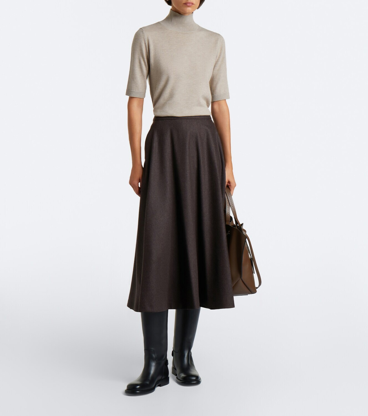 'S Max Mara Wool midi skirt