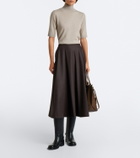 'S Max Mara Wool midi skirt