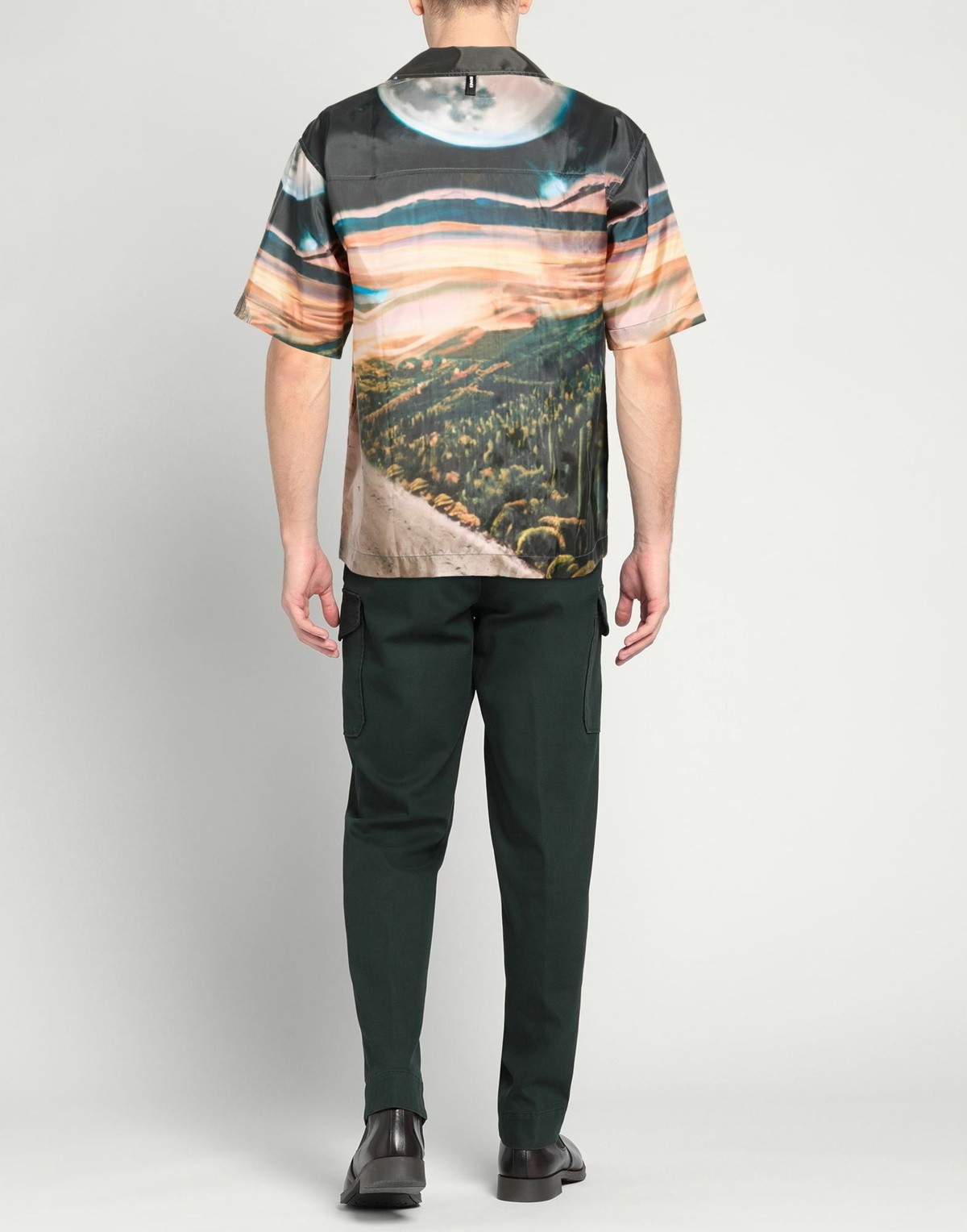 Sunnei Mens Shirt in Black