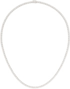 Hatton Labs Silver Classic Tennis Chain Necklace