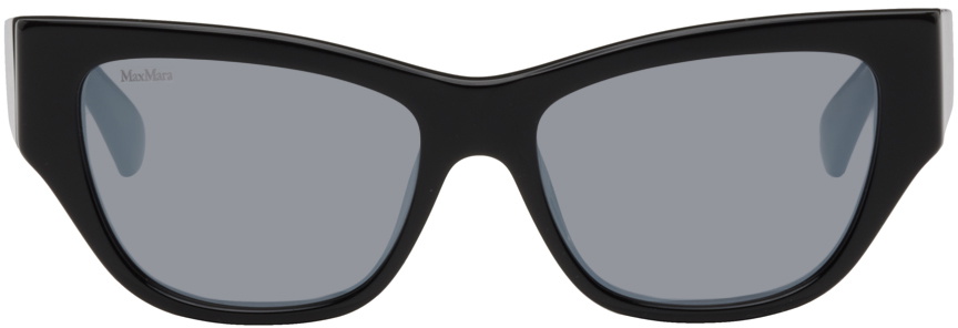 Max Mara Black Cat-Eye Sunglasses Max Mara display picture 2