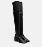 Jil Sander Leather over-the-knee boots
