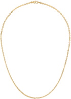 Tom Wood Gold Anker Chain Necklace