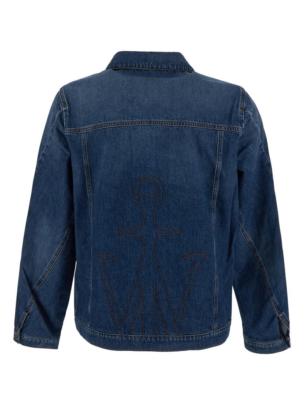 【関税込み】JW Anderson ブルー ディストレス デニムジャケット 231477F063007_1.jpg