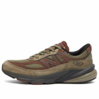 New Balance 990v6 Sneaker in Dark Camo