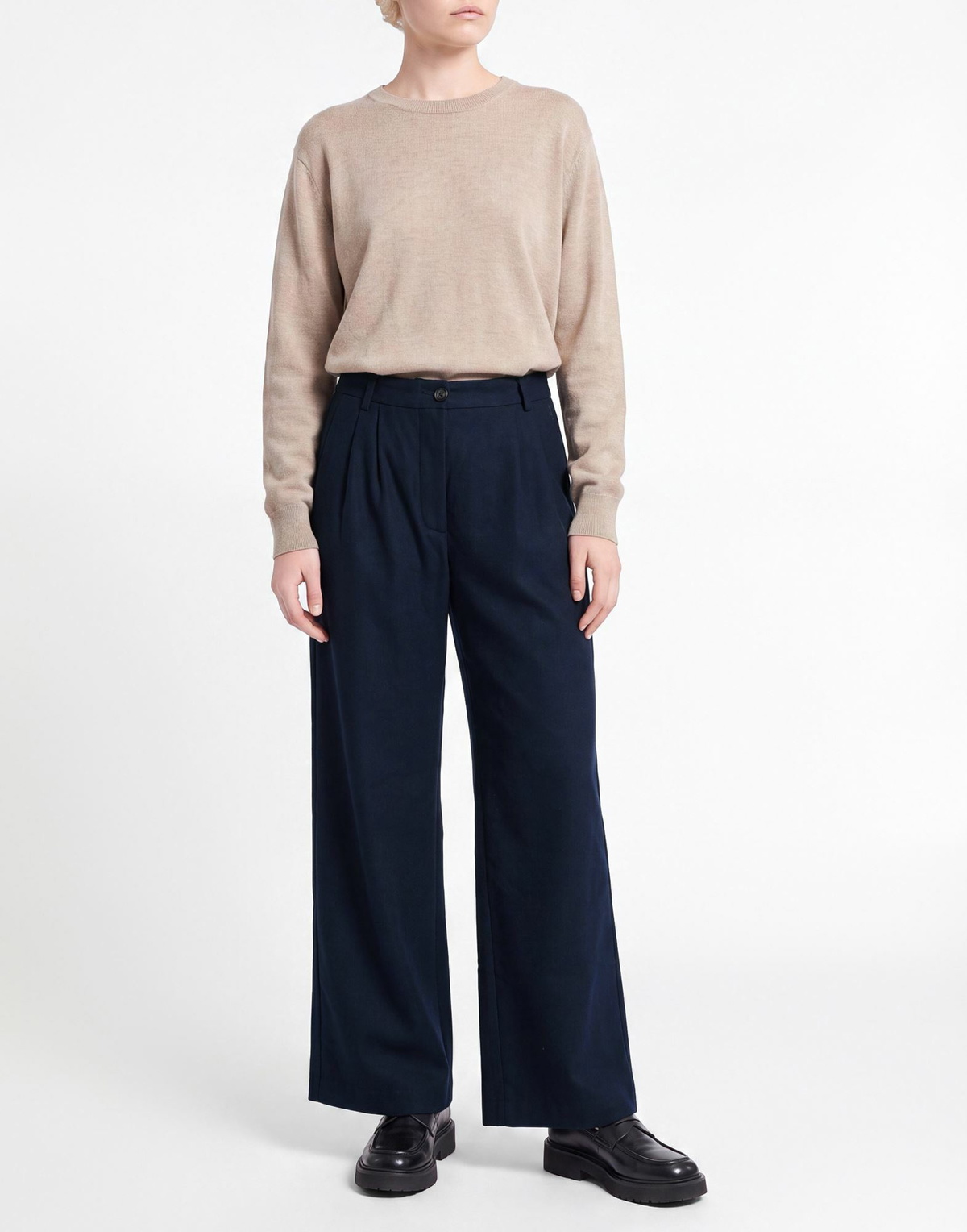 Hartford Womens Pants Midnight in Blue
