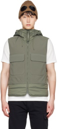 C.P. Company Khaki Water-Resistant Vest