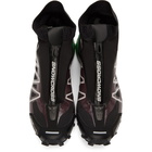 Salomon Black and Purple Snowcross Advanced Sneakers