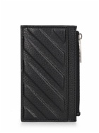 OFF-WHITE - 3d Diagonal Leather Card Case