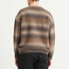 FrizmWORKS Men's Gradiation Boucle Knit Sweater in Brown