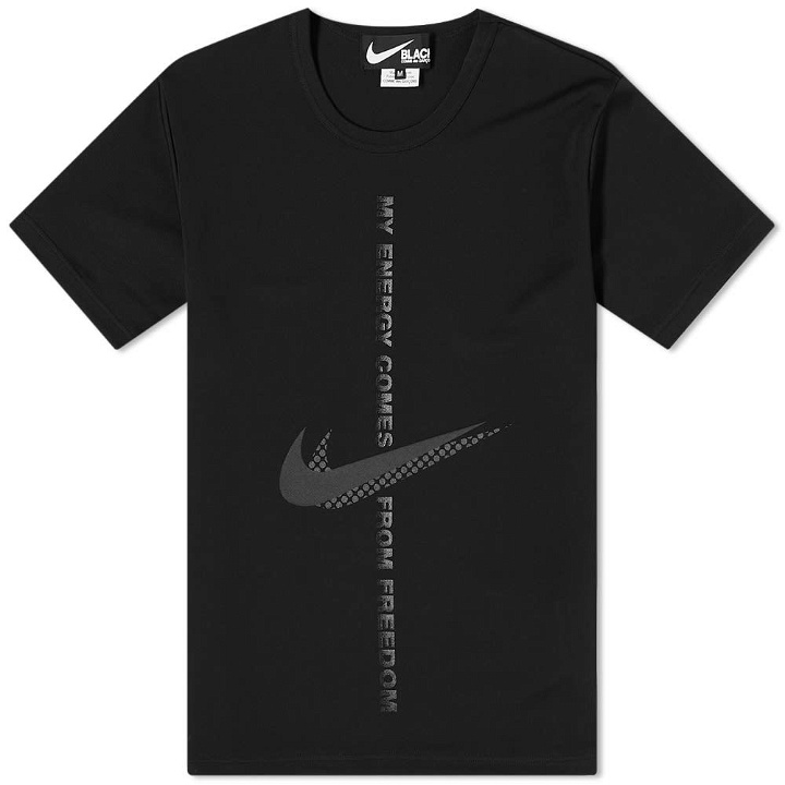 Photo: Comme des Garcons Black x Nike My Energy Tee