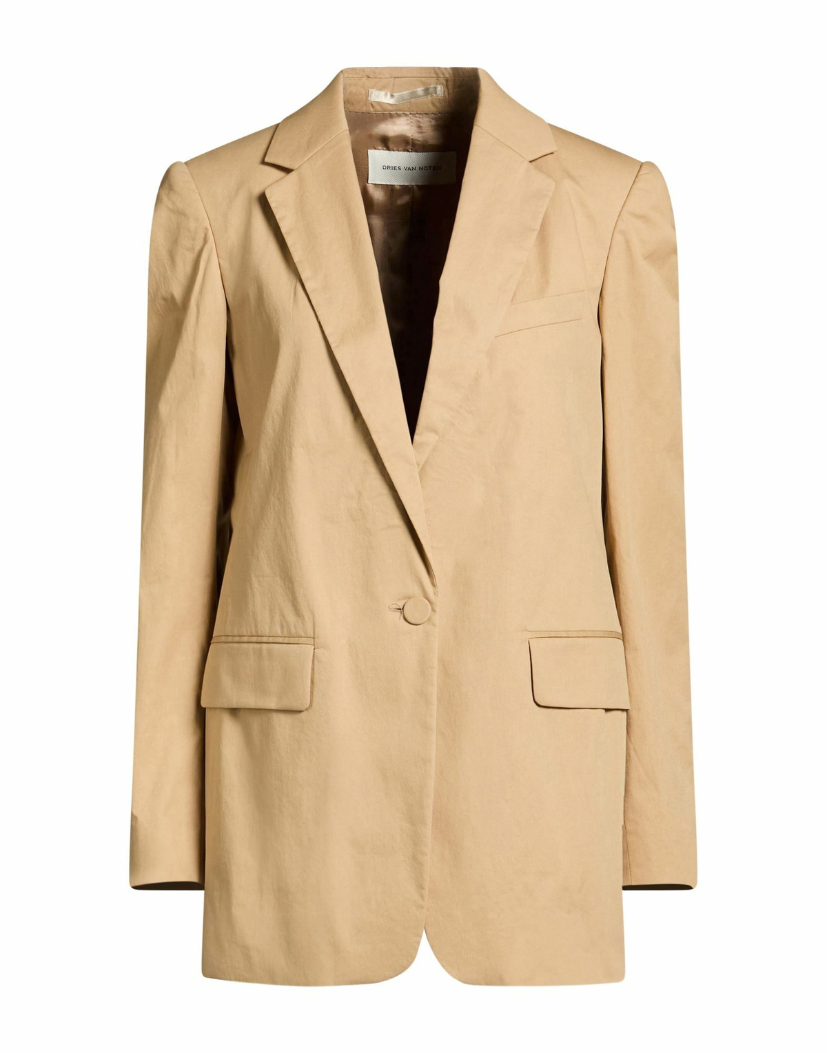Dries Van Noten Womens Blazer Sand
