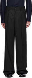 Filippa K Gray Wide-Leg Trousers