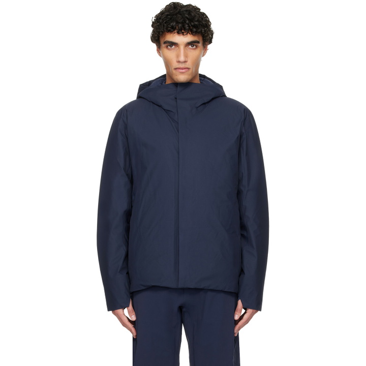 Photo: Veilance Navy Altus Down Jacket
