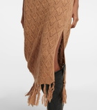 Dodo Bar Or Liz fringe-trimmed cotton midi skirt