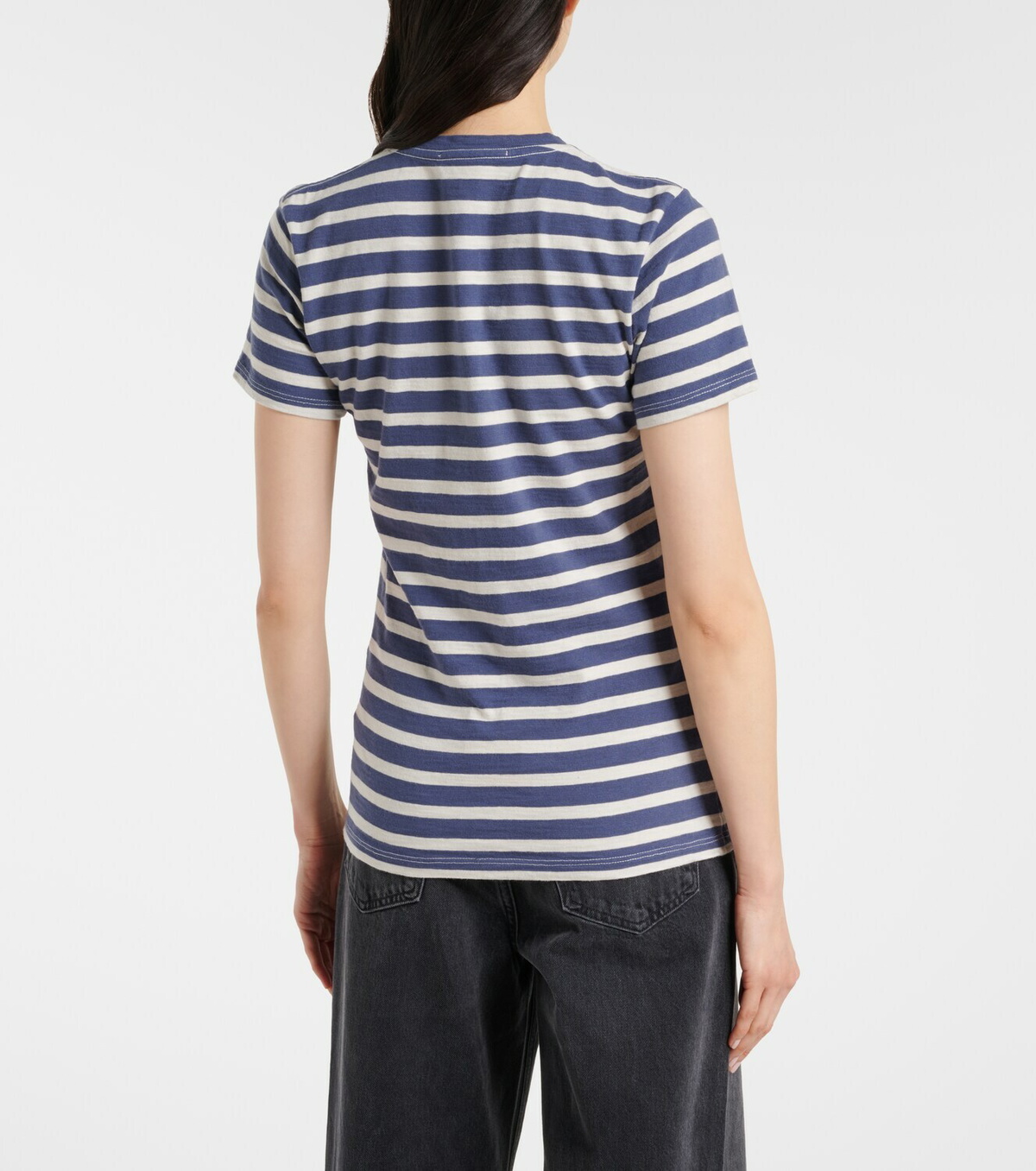 Nili Lotan Lana striped cotton jersey T-shirt