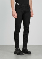 Replay Anbass Hyperflex Slim-leg Jeans Black