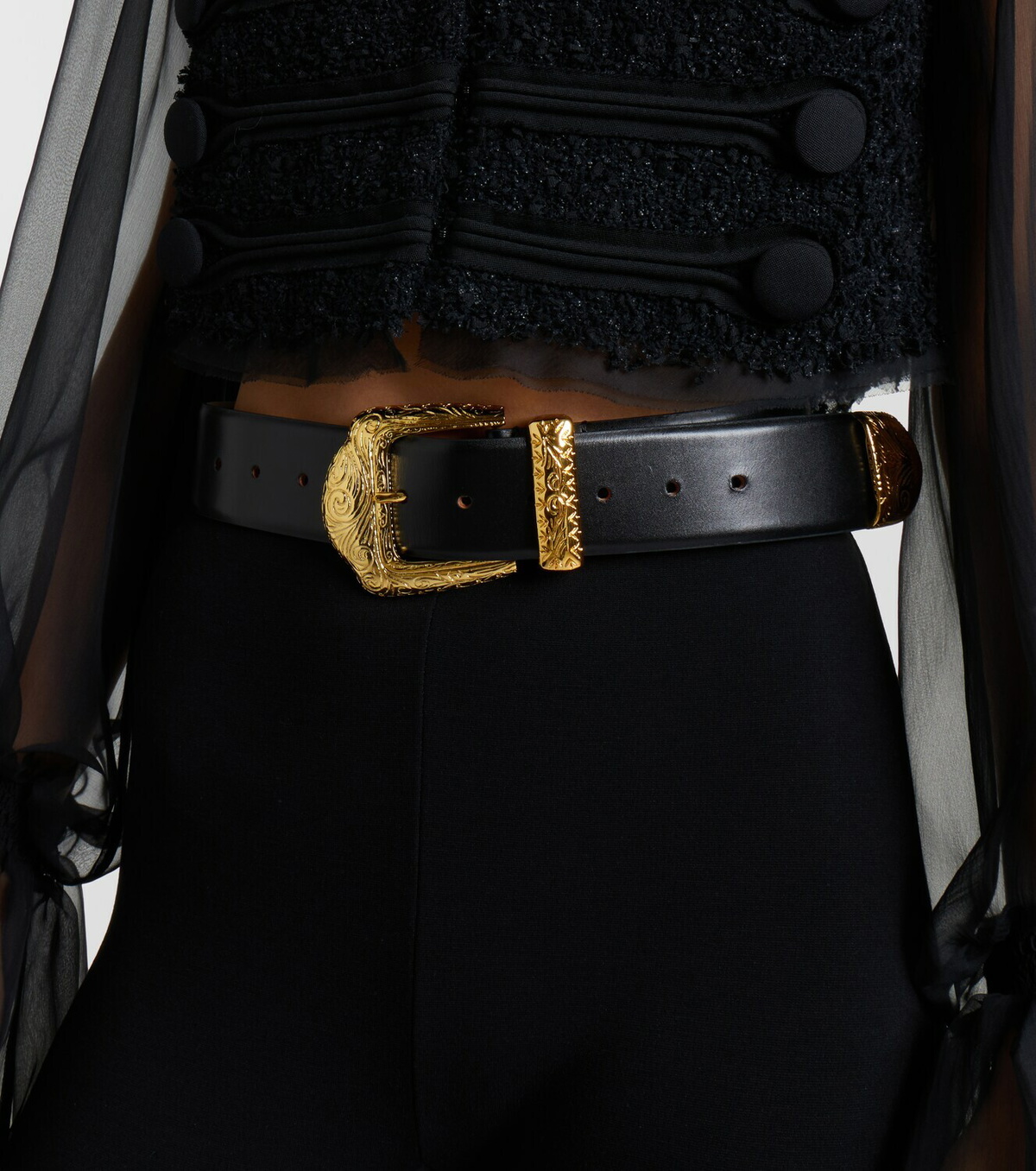 Déhanche Single Midas leather belt