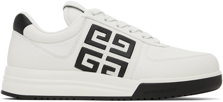 Photo: Givenchy White & Black G4 Sneakers