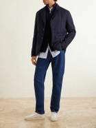 Paul Smith - Quilted Wool-Twill Down Blazer - Blue