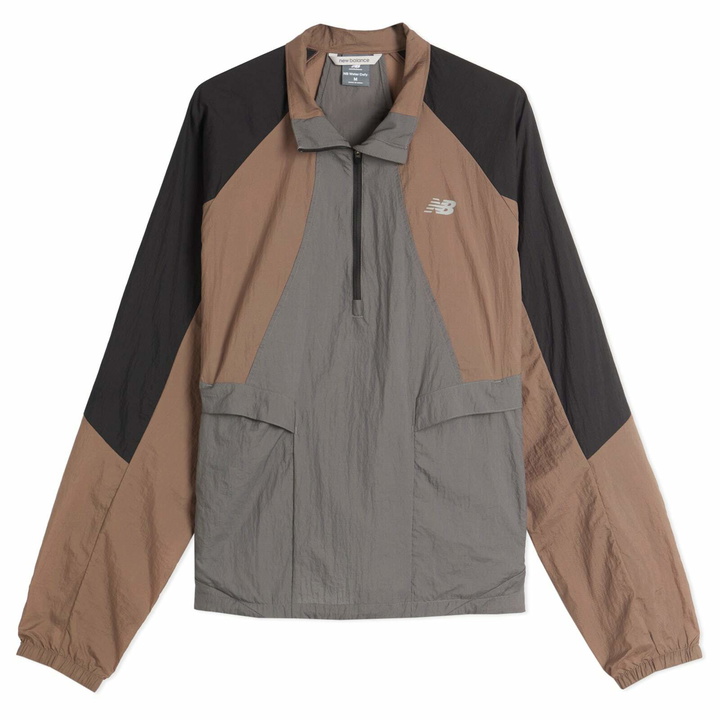 Photo: New Balance Better Run Water Resistant Jacket in Earth Shadow
