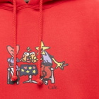 Skateboard Cafe Men's Cheers Hoody in Red