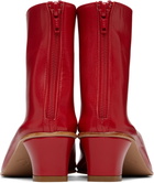 Martiniano Red High Leone Boots
