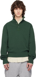 Entire Studios Green Port Pullover Sweatshirt