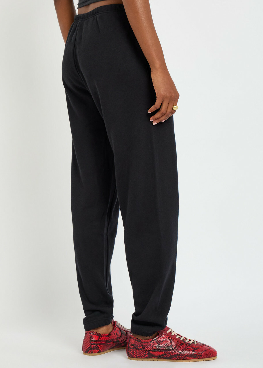Skims Cotton-blend Sweatpants Black