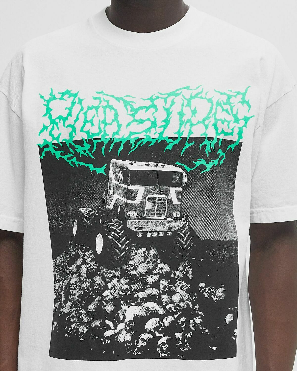 Pleasures OFF ROAD TEE White Mens Shortsleefe