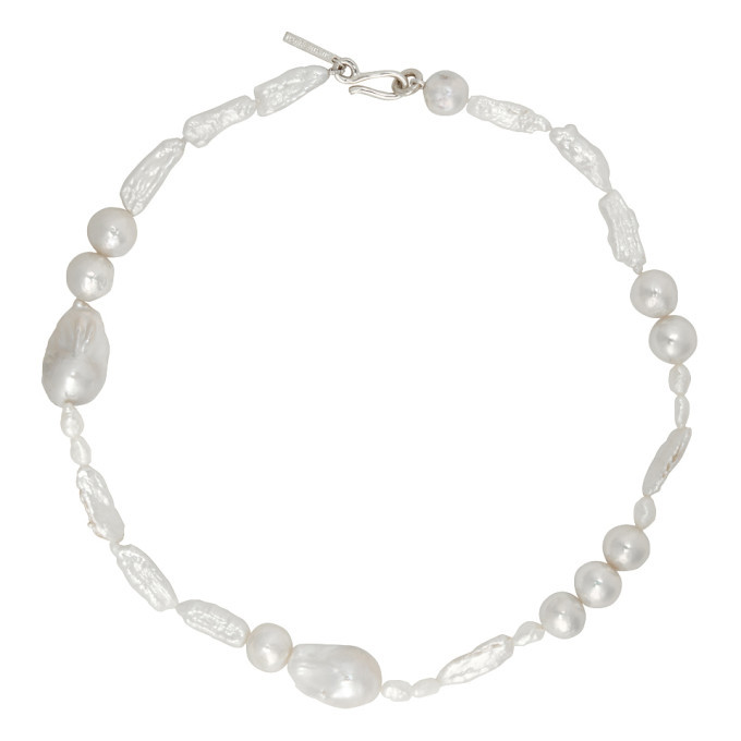 アクセサリー SOPHIE BUHAI Assemblage Pearl Necklace Sophie Buhai Silver Pearl Assemblage Necklace Sophie Buhai