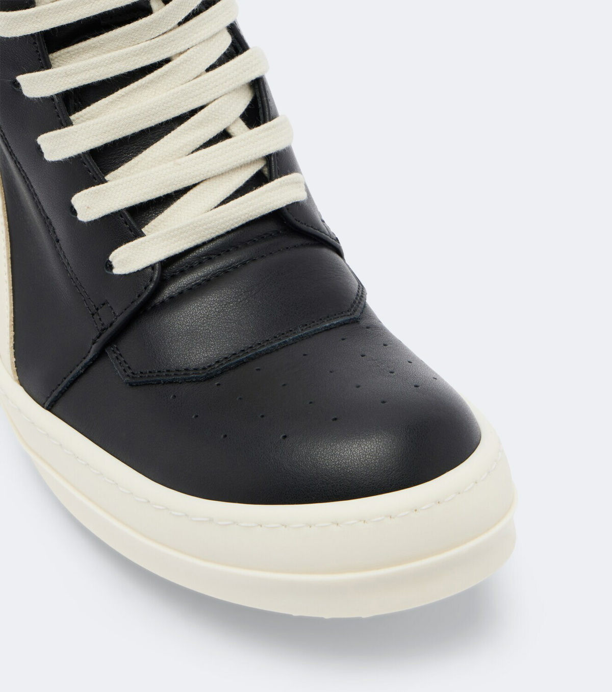 Rick Owens Geobasket leather sneakers