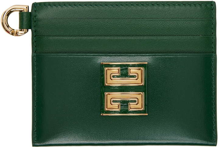 Photo: Givenchy Green 4G Card Holder