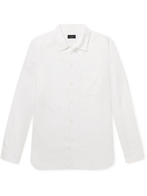 Photo: Club Monaco - Cotton-Poplin Shirt - White