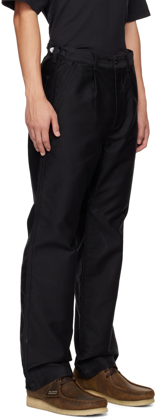 Nanamica Black Dock Trousers Nanamica