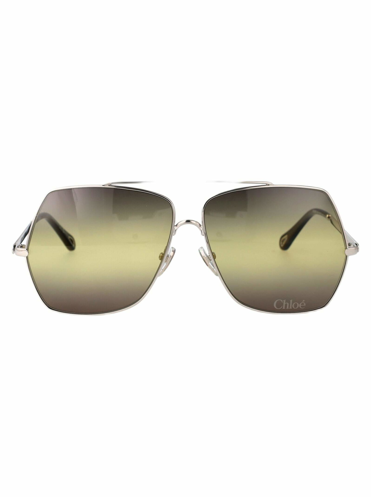 CHLOÉ Squared Metal Sunglasses Chloe