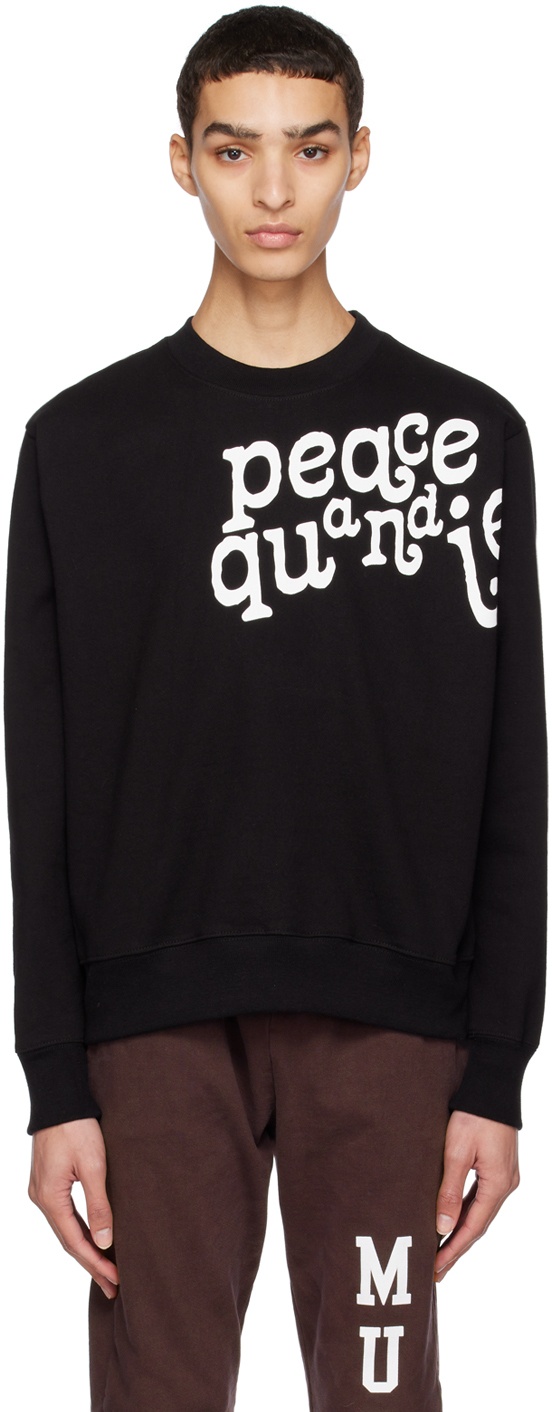 Photo: Museum of Peace & Quiet Black Etched Sweatshirt