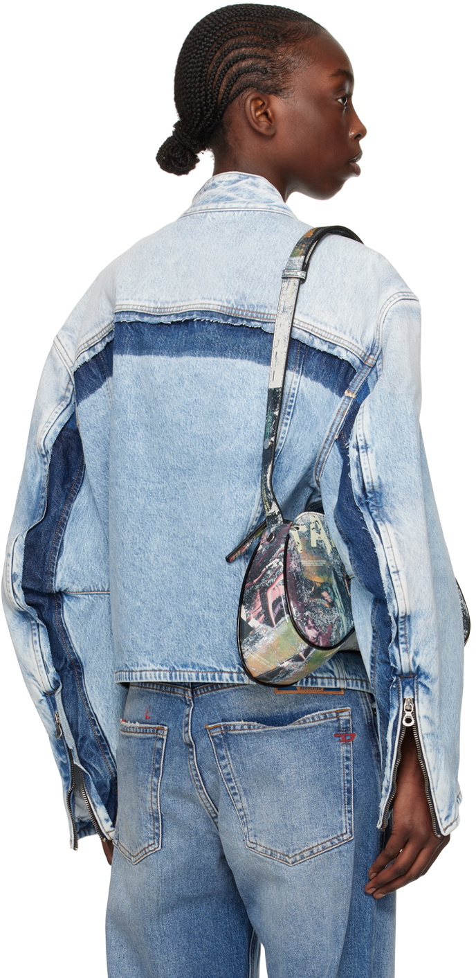 Diesel Blue D-Marge-S1 Denim Jacket Diesel
