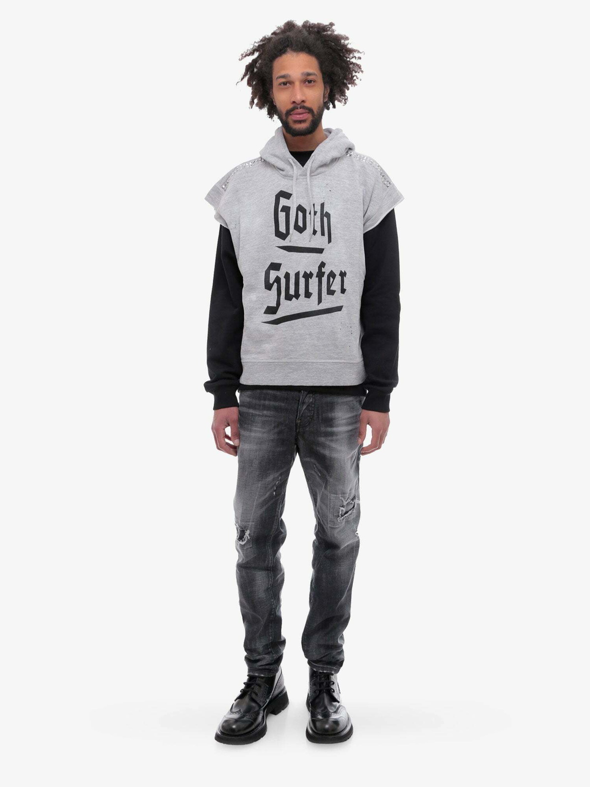 Dsquared2 best sale sweatshirt grey