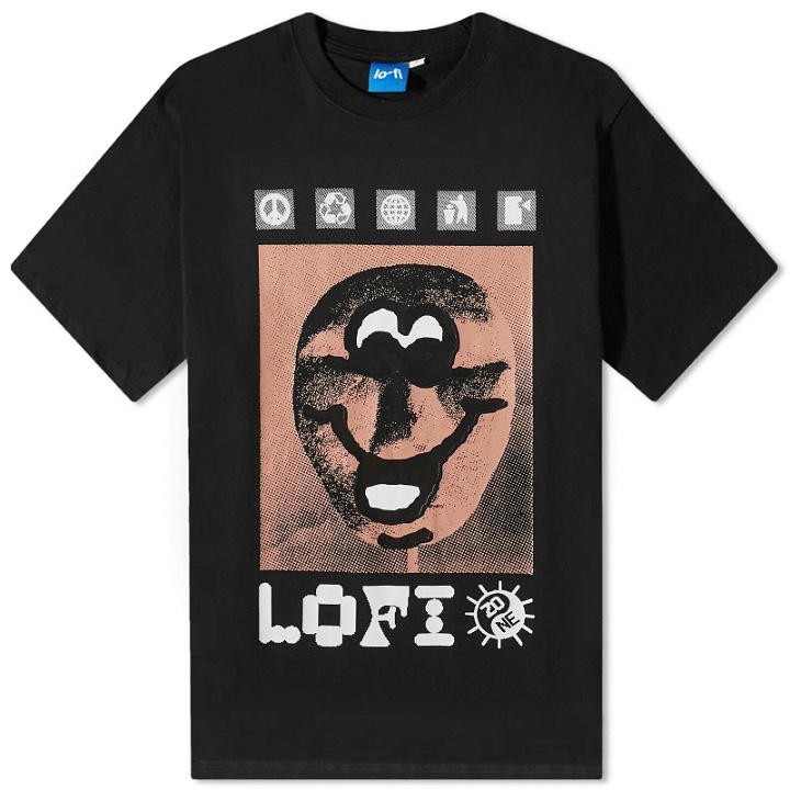 Photo: Lo-Fi Men's World Grow T-Shirt in Black