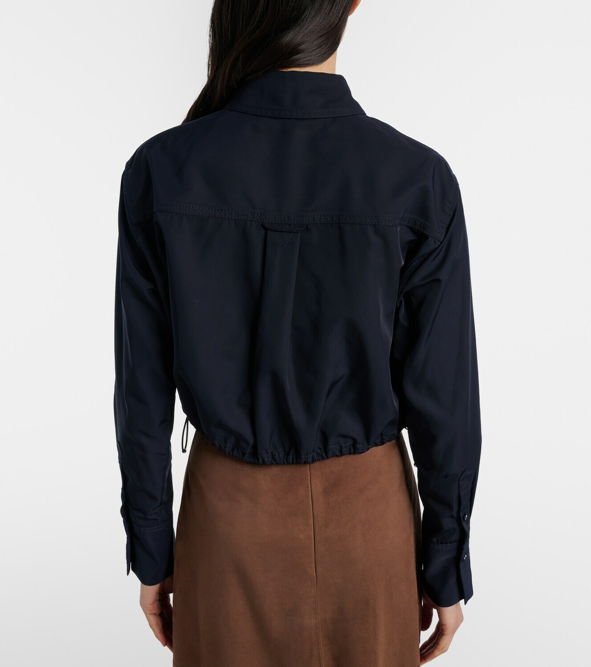 Veronica Beard Wilfred technical taffeta shirt