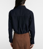 Veronica Beard Wilfred technical taffeta shirt