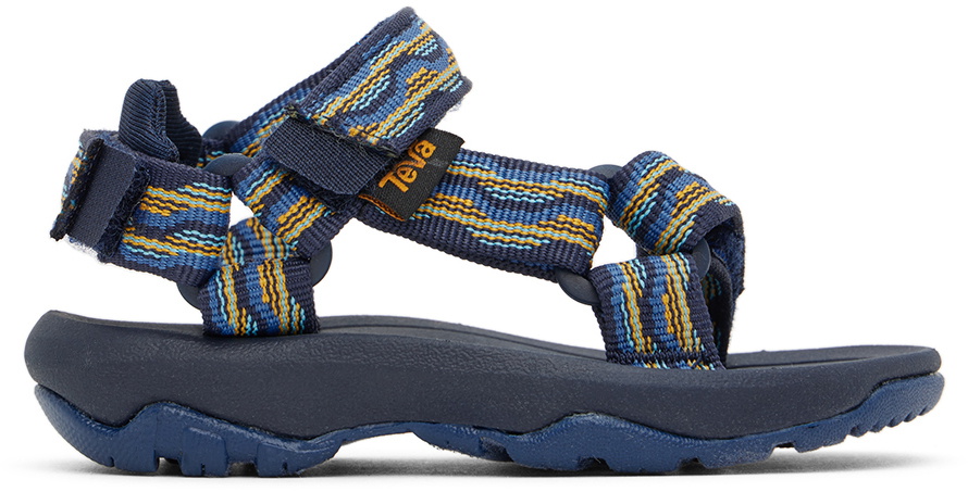 Teva Baby Navy & Yellow Hurricane XLT 2 Sandals Teva