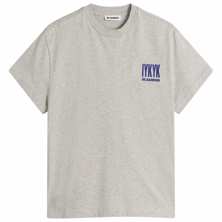 Photo: Jil Sander Women's T-Shirt in Pale Grey