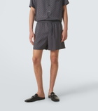 Gucci GG silk jacquard shorts