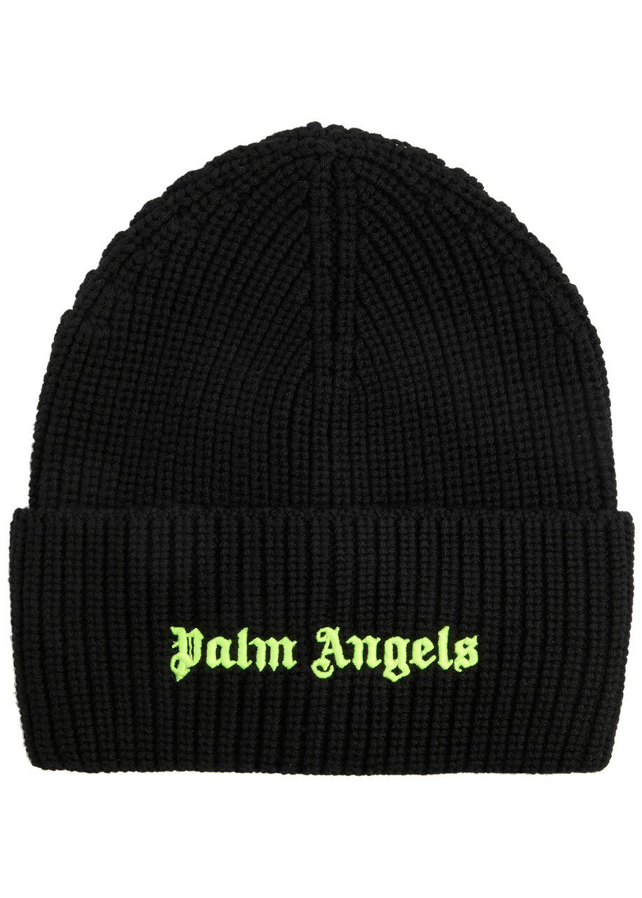 Palm Angels Blue Tie Dye Beanie Palm Angels